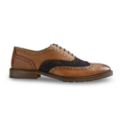 Joe Browns Tan cool and classic leather brogues